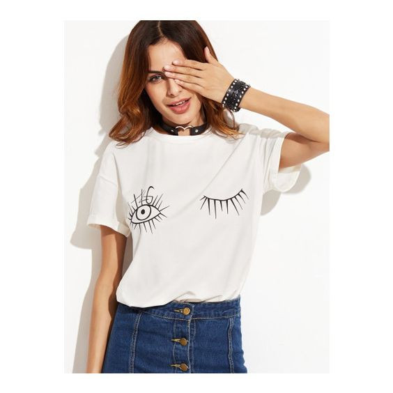 White Printed T-Shirts. The Best for Summer Outfi