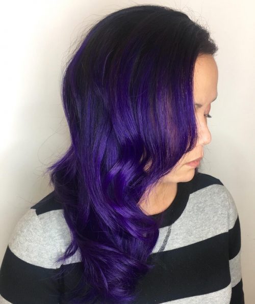 22 Stunning Purple Ombre Hair Color Ideas for 20