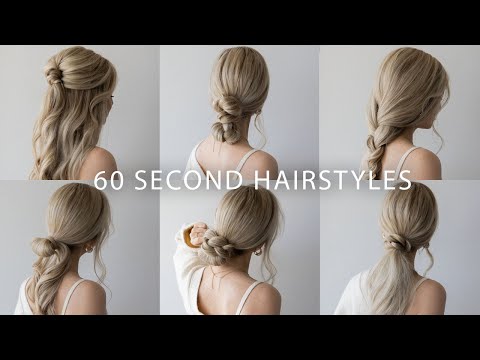 6 QUICK & EASY HAIRSTYLES | Cute Long Hair Hairstyles - YouTu
