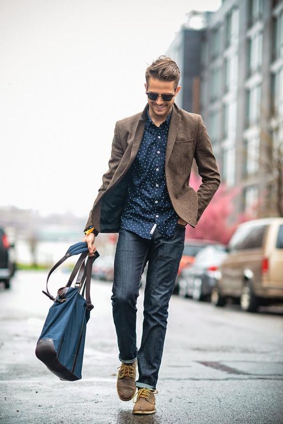 In Nasty Weather With Style: 28 Rainy Day Men Outfits - Styleohol