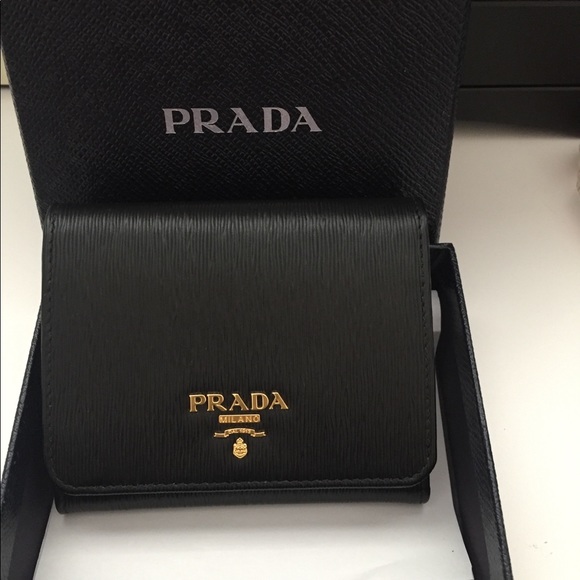 Prada Bags | Authentic Leather Non Reptile Wallet | Poshma