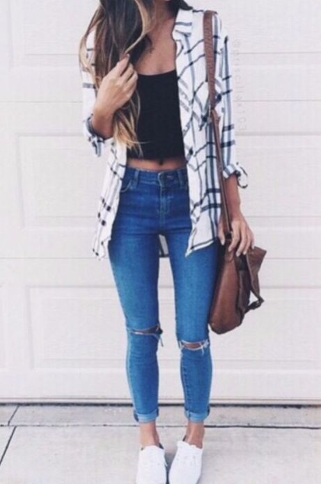 Outfit Casual Perfect Spring Outfit Idea | Top outfits, Everyday .