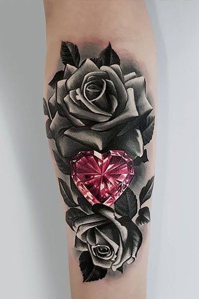 35 Gorgeous Rose Tattoo Ideas for Women - The Trend Spott