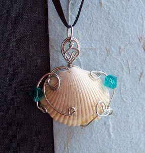 Cape May seashell | Seashell jewelry, Jewelry crafts, Jewelry maki