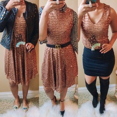 whatnicolewore | LIKEtoKNOW.it // sequin dress outfit ideas, nye .