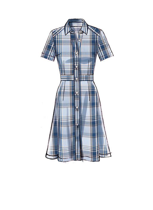 M7623 | McCall's Patterns | Shirt dress pattern, Fashion .
