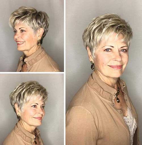 Chic Short Haircuts for Women Over
