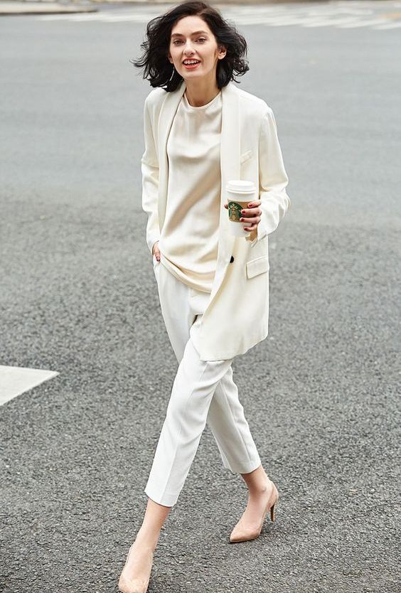 15 Silk Blouse And Top Outfits For A Bit Of Edge - Styleohol