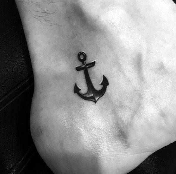 Top 43 Simple Anchor Tattoo Ideas [2020 Inspiration Guide] | Small .