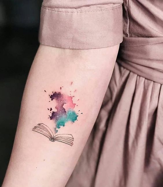 24 Wonderful Tattoo Ideas for Book Lovers - Bafbouf | Tattoos for .
