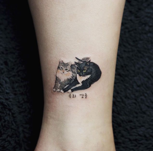 101 Tiny Animal Tattoo Designs For Men And Women #animaltattoos .