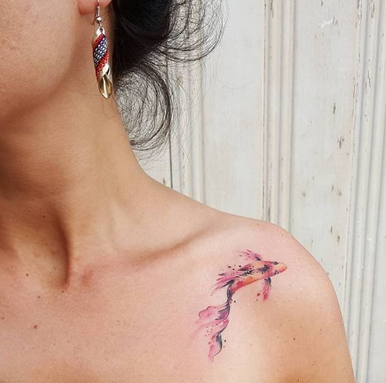 Check out these fish tattoos and the empowering meaning they hide .