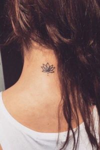 30 Tiny Tattoo Ideas for Major Inspiration | Neck tattoos women .
