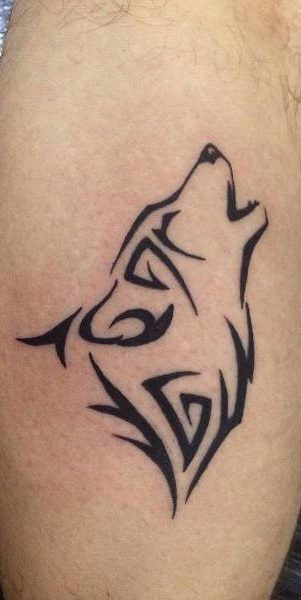 25 Small Wolf Tattoo Ideas for Females to Try Right Now, Small .