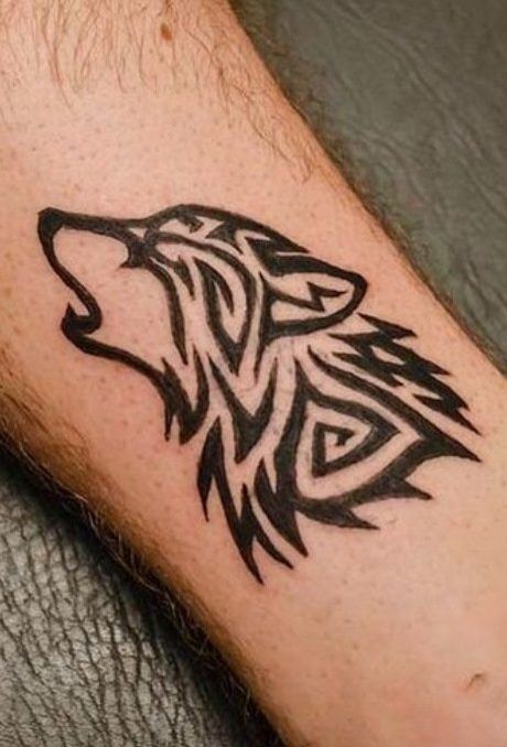 25 Small Wolf Tattoo Ideas for Females to Try Right Now, Small .