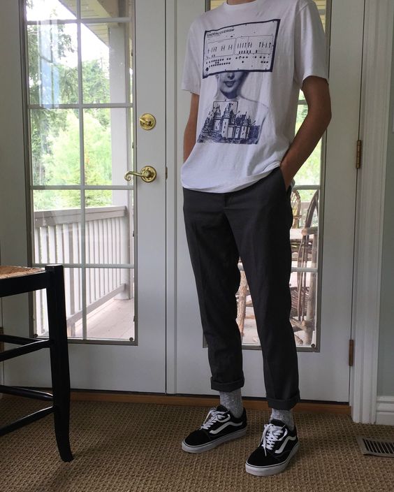 20 Awesome Spring Men Outfits With Vans - Styleohol