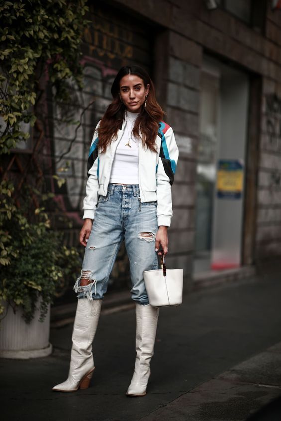Western Boots Street Style Western Trend Outfit Ideas Distressed .