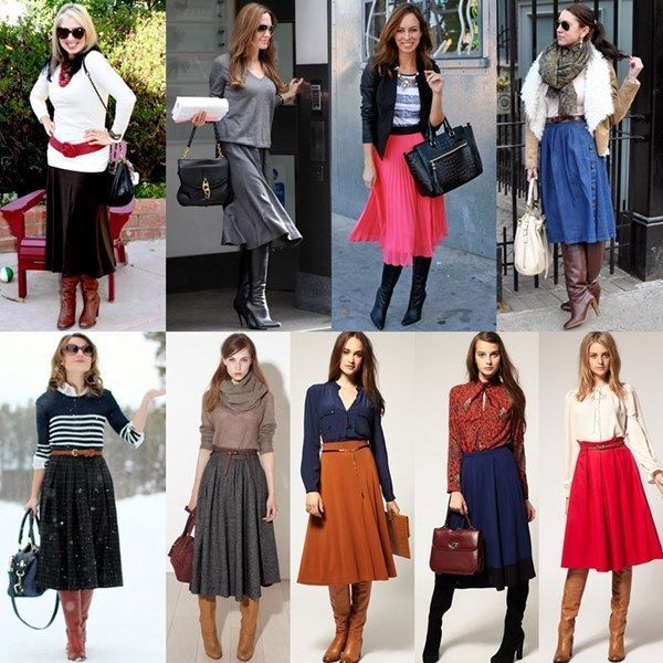 How to Wear Your Midi Skirt This Winter | Midi skirt winter .