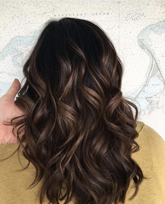 The subtle balayage brunette Hairstyles for fall and winter! Hope .