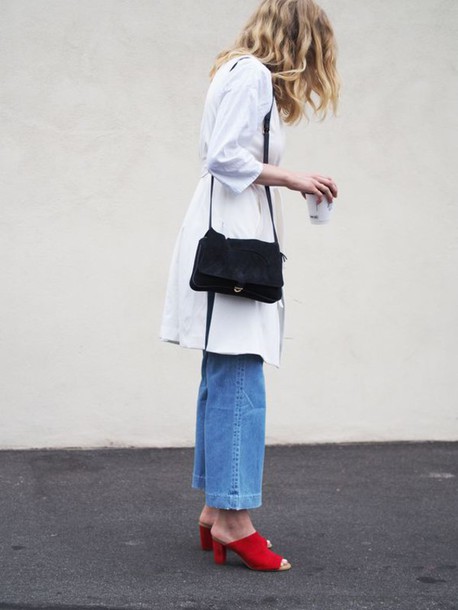 Outfits With Suede Mules – thelatestfashiontrends.c