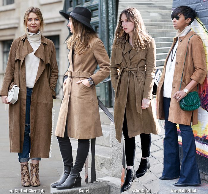 Blue is in Fashion this Year | Trench coat outfit, Trench coat .