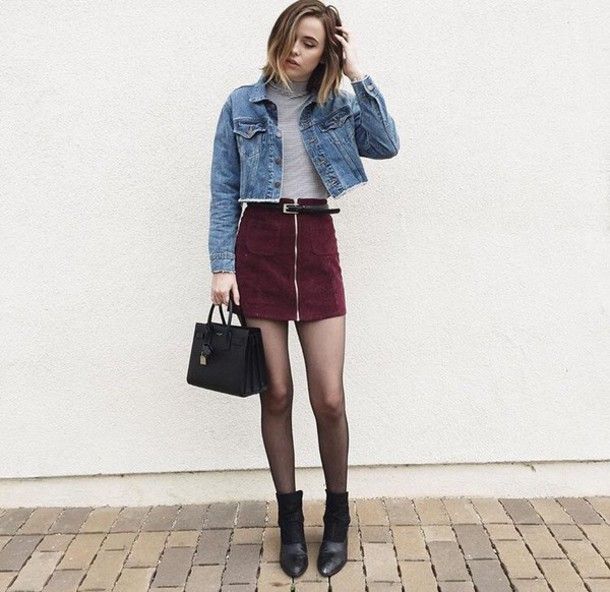 Edgy Outfits With Skirts zip, acacia brinley, zipped skirt, suede .