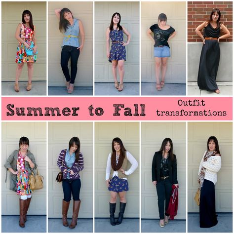 Do you transform your summer clothes into fall attire? | Fall .