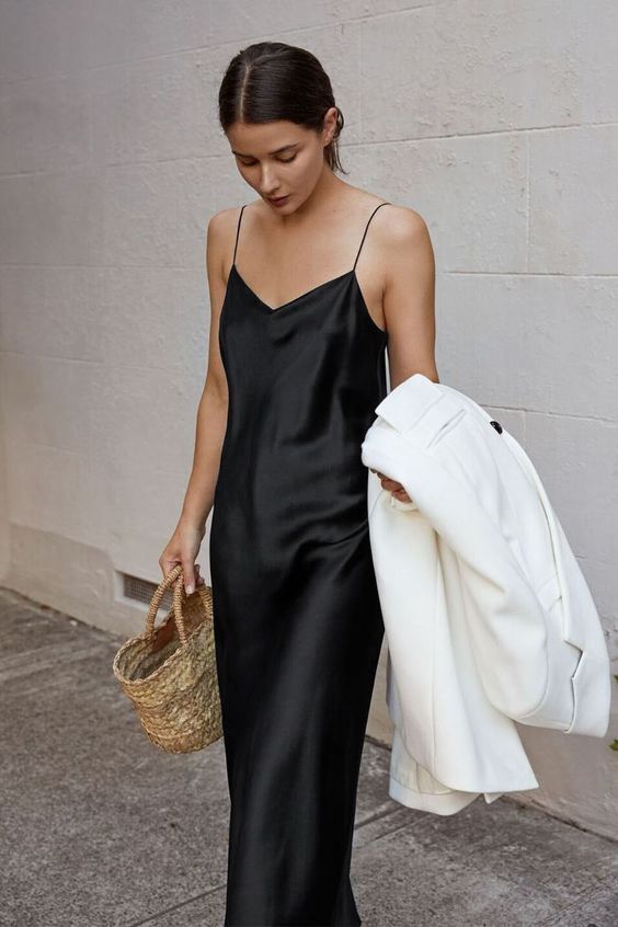 20 Black Slip Dresses That Are Perfect for Summer - Night Out .