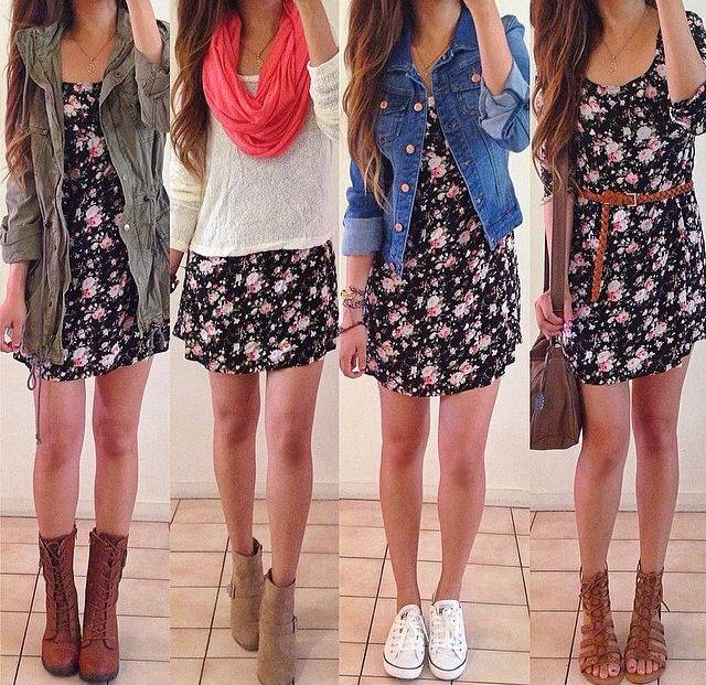 Summer To Fall Outfits With Dresses – thelatestfashiontrends.c