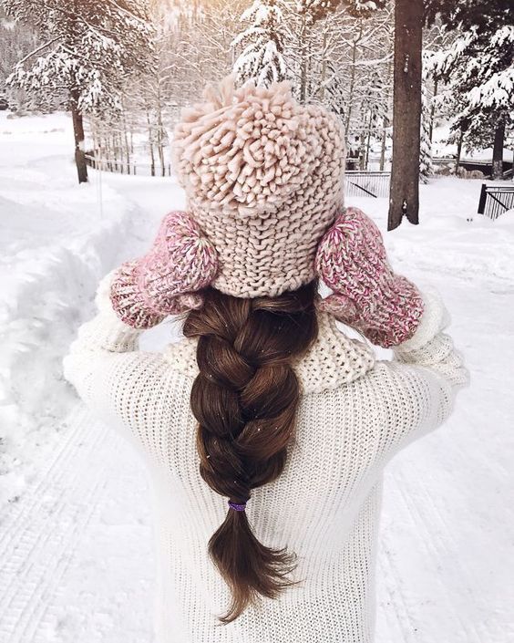 15 Cute Sweaters Weather Hairstyle Ideas Blaumode.com .
