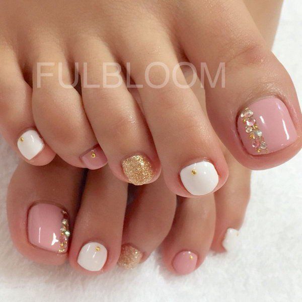 awesome 60 Cute & Pretty Toe Nail Art Designs | Pretty toe nails .