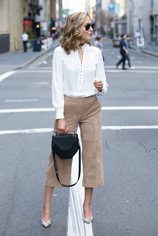 15 Trendiest Camel Pants To Wear Right Now - Styleohol