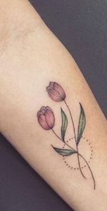 51 Cute and Tiny Tulip Tattoos Art Ideas for Women, 51 Cute and .