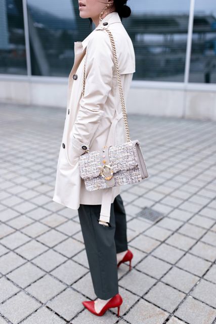 15 Amazing Outfits With Tweed Bags - Styleohol