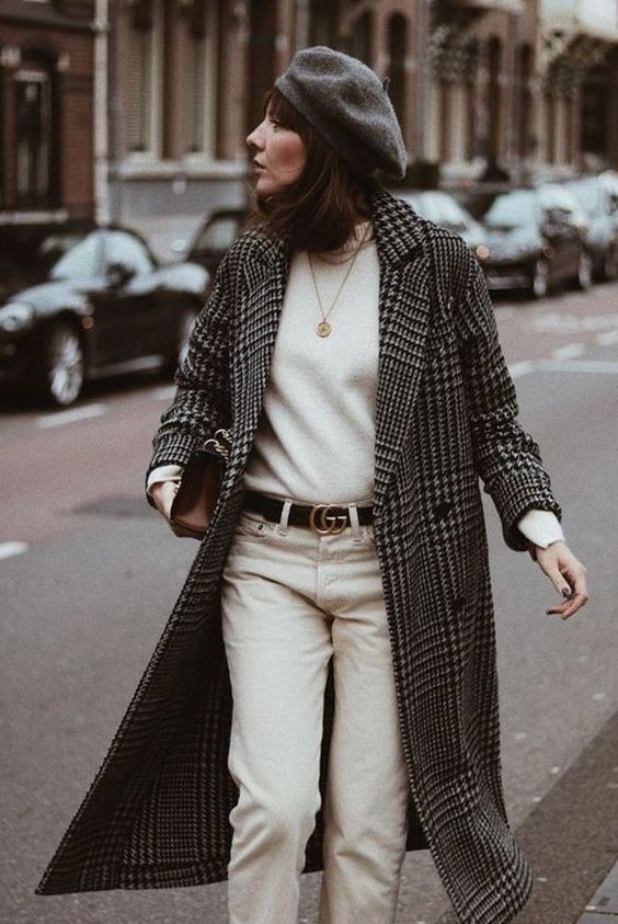 Stylish Ways to Wear Tweed Coat Outfit