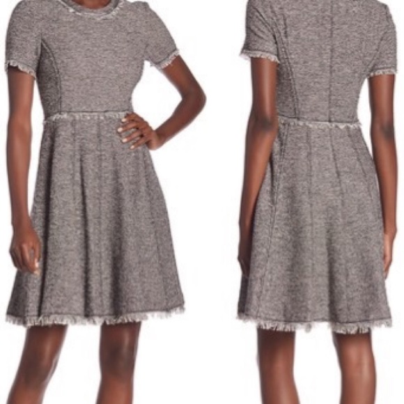 Rebecca Taylor Dresses | Nwt Short Sleeve Tweed Knit Dress | Poshma