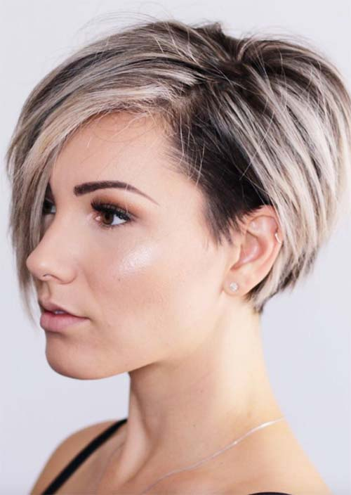 51 Edgy and Rad Short Undercut Hairstyles for Women | Short hair .