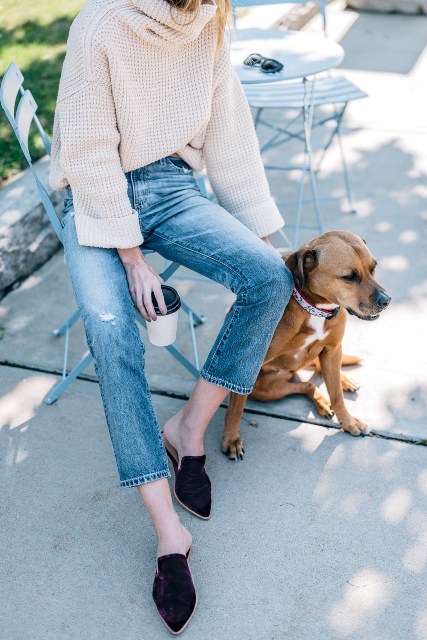 15 Outfit Ideas With Velvet Mules - Styleohol