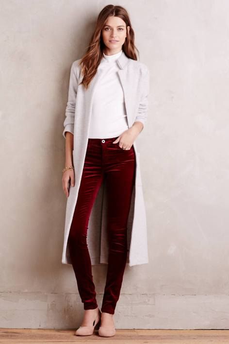 70+ Best red velvet pants images | velvet pants, fashion, how to we