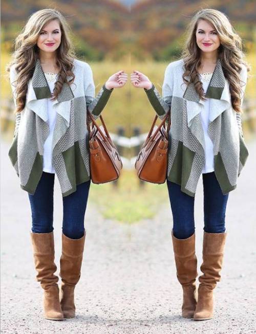 How to wear the waterfall cardigan | | Just Trendy Gir