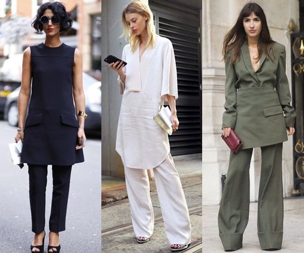 Trend Alert: How to Rock the Dress Over Pants Trend - Gorgeous .