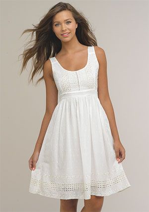 I love a nice white dress :) you can pretty much do anything when .