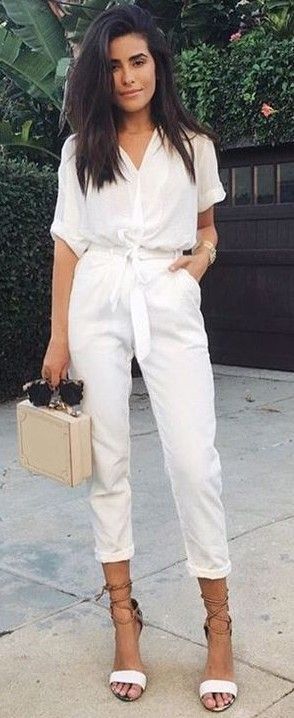 all white. MUST copy this look this spring | Birthday outfit for .
