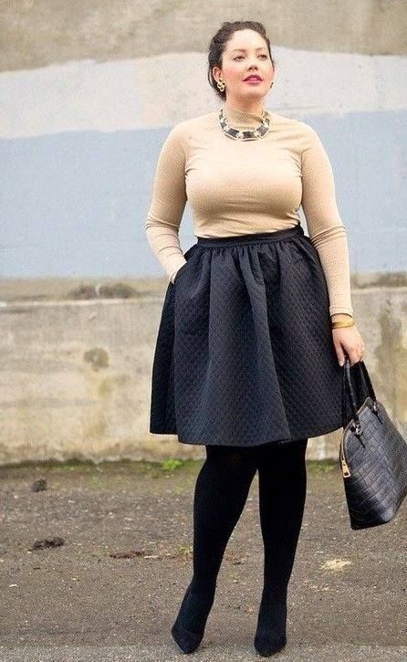 Best Plus Size Work Outfits For Winter 13 | Casual work outfits .