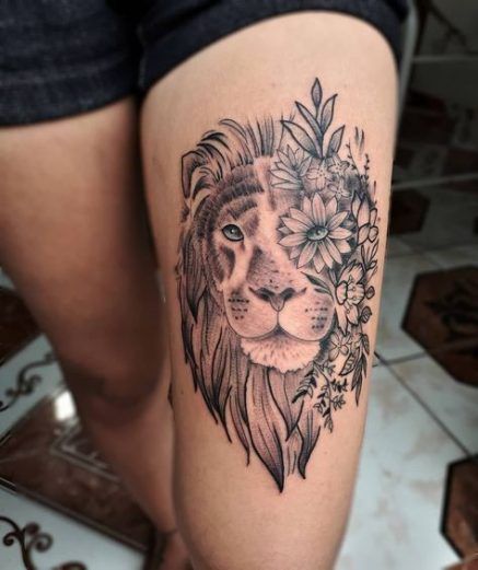 New tattoo for women lion foot Ideas | Girly tattoos, Foot tattoos .