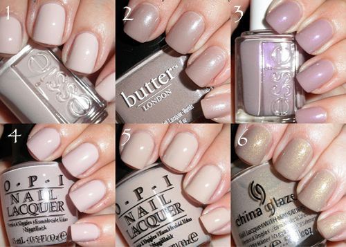Nail Trends That Are Suitable For Work 6 Nail Polishes for a .