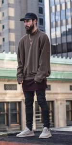 Men Outfits With Yeezy Sneakers – thelatestfashiontrends.c