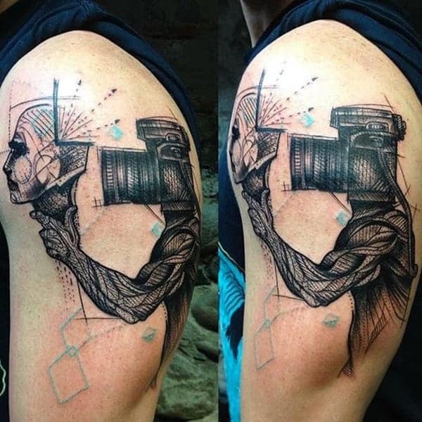 Camera Men Tattoos