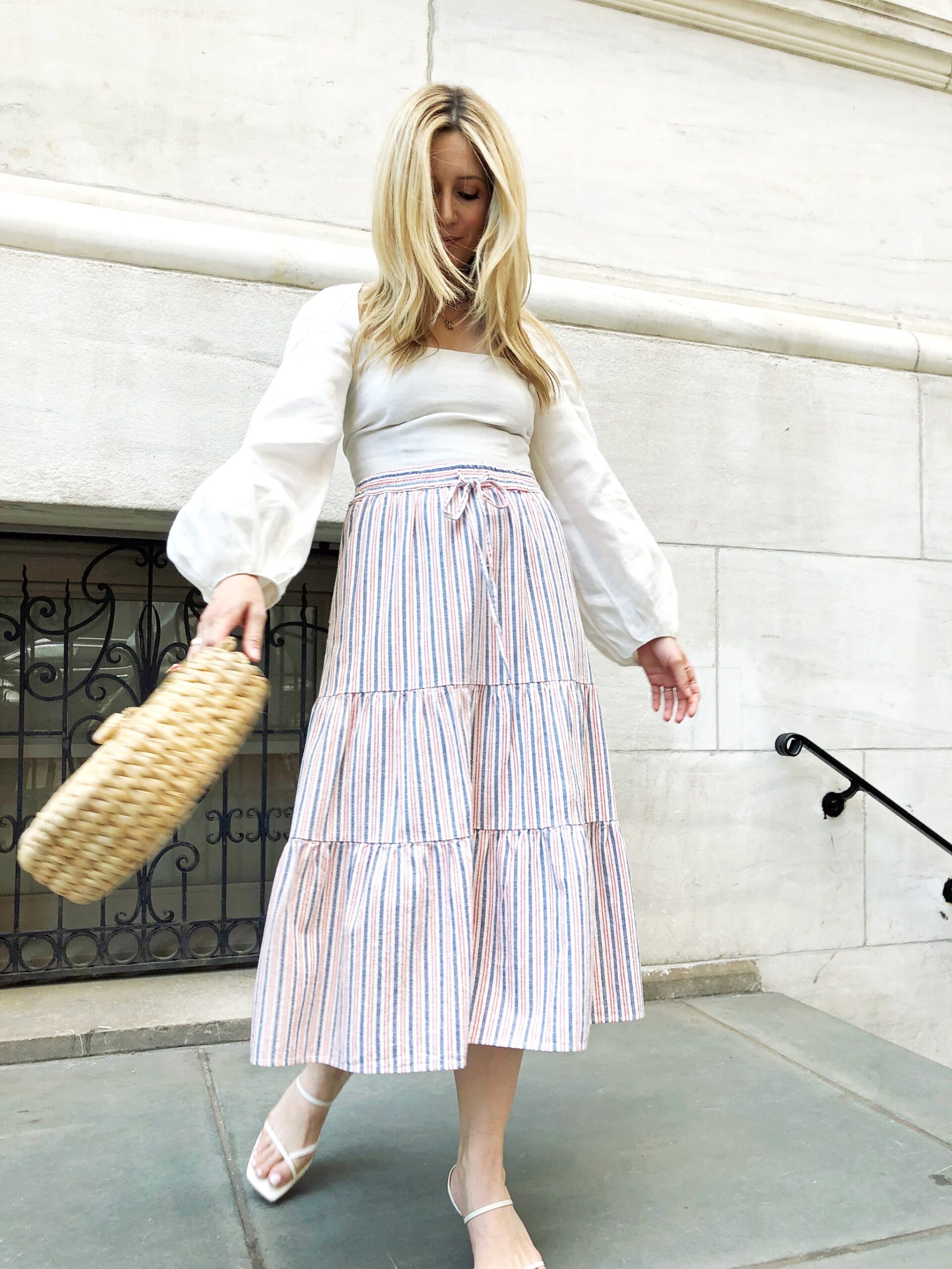 How To Style A Summer Midi Skirt