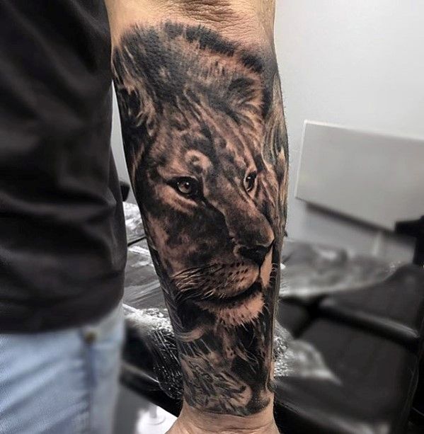 Lion Men Tattoos